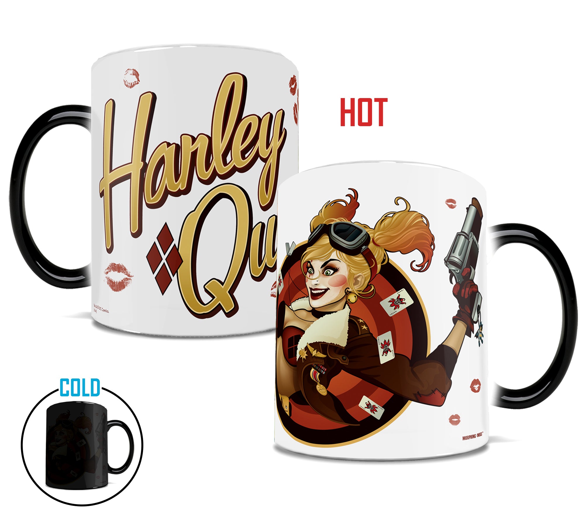 DC Comics (Justice League - Harley Quinn Bombshell) Morphing Mugs® Heat-Sensitive Mug MMUG078